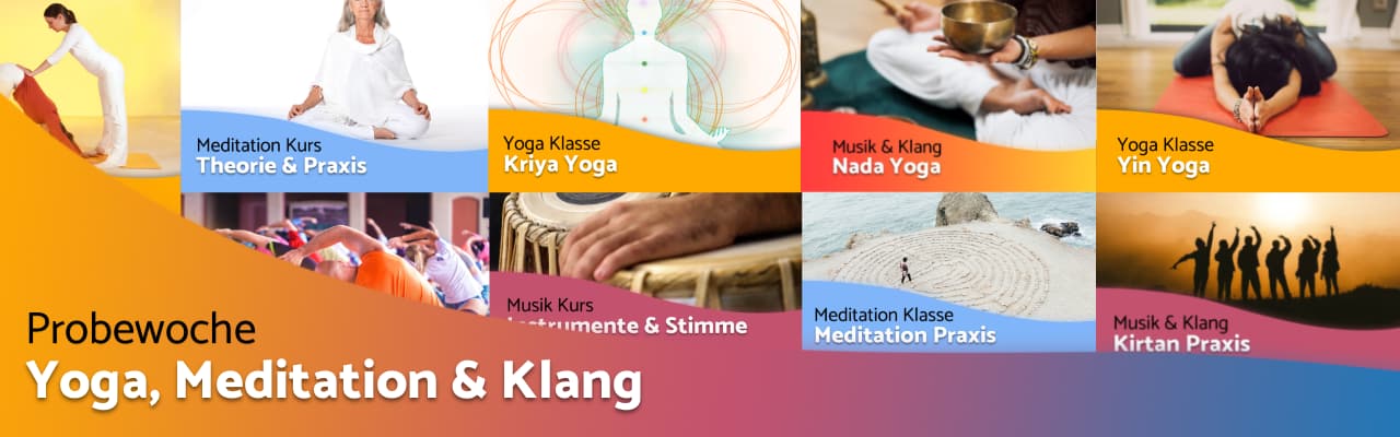 Probewoche Yoga Meditation Klang